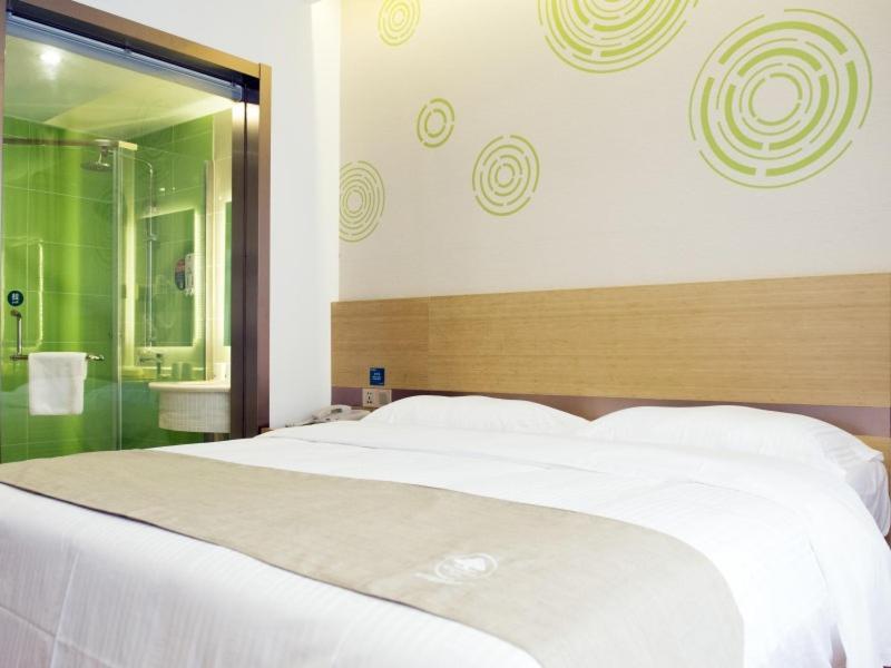 Greentree Inn Nantong Qidong Lvsi Harbour Express Hotel Eksteriør billede