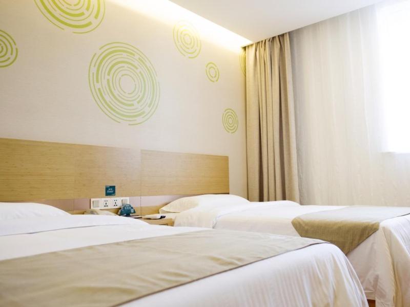 Greentree Inn Nantong Qidong Lvsi Harbour Express Hotel Eksteriør billede