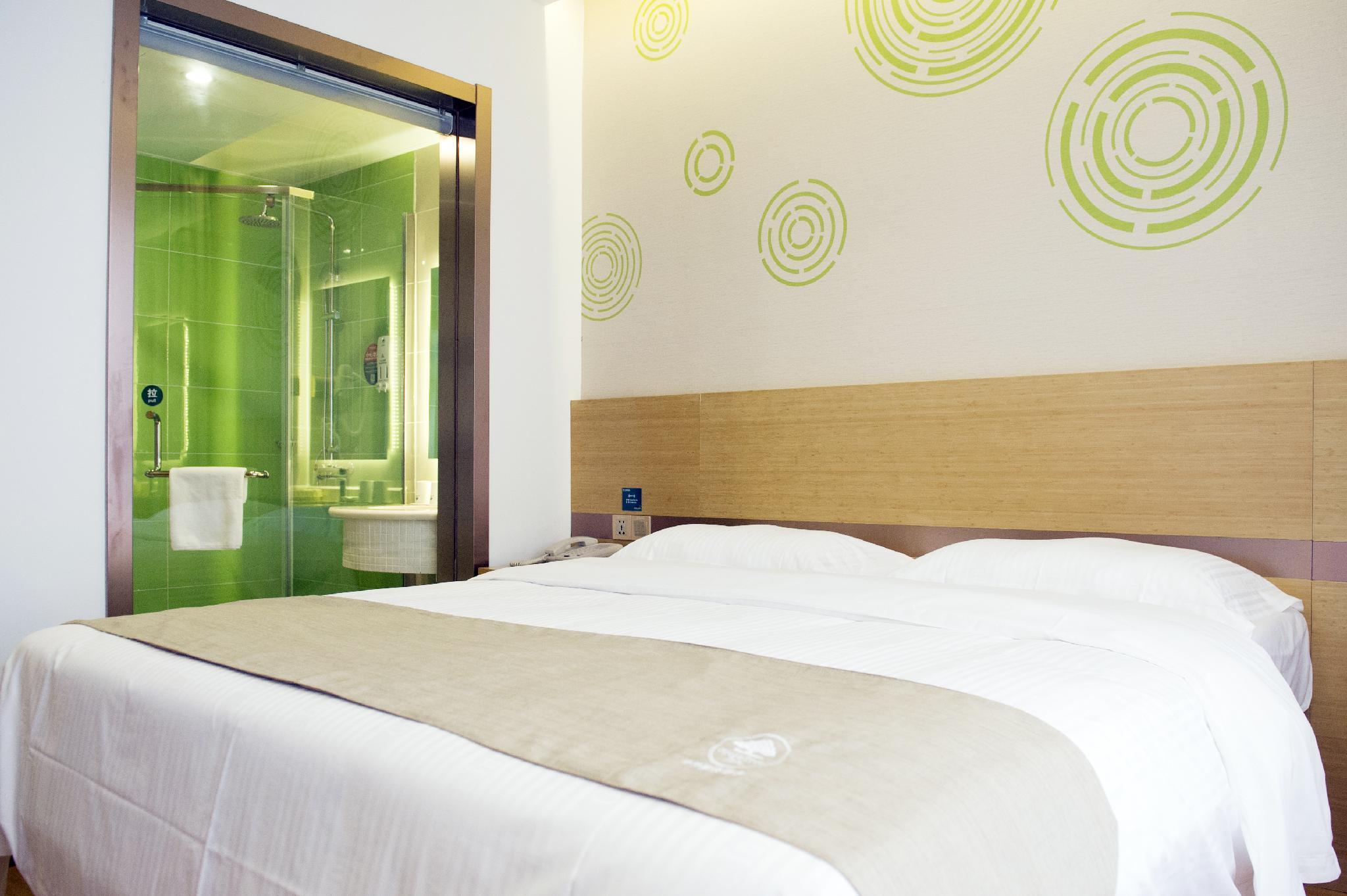 Greentree Inn Nantong Qidong Lvsi Harbour Express Hotel Eksteriør billede