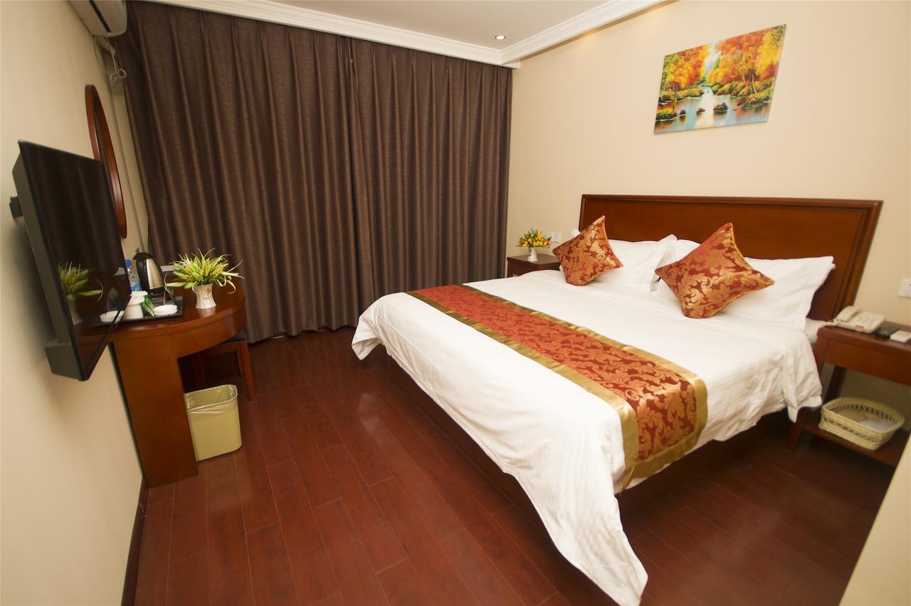 Greentree Inn Nantong Qidong Lvsi Harbour Express Hotel Eksteriør billede