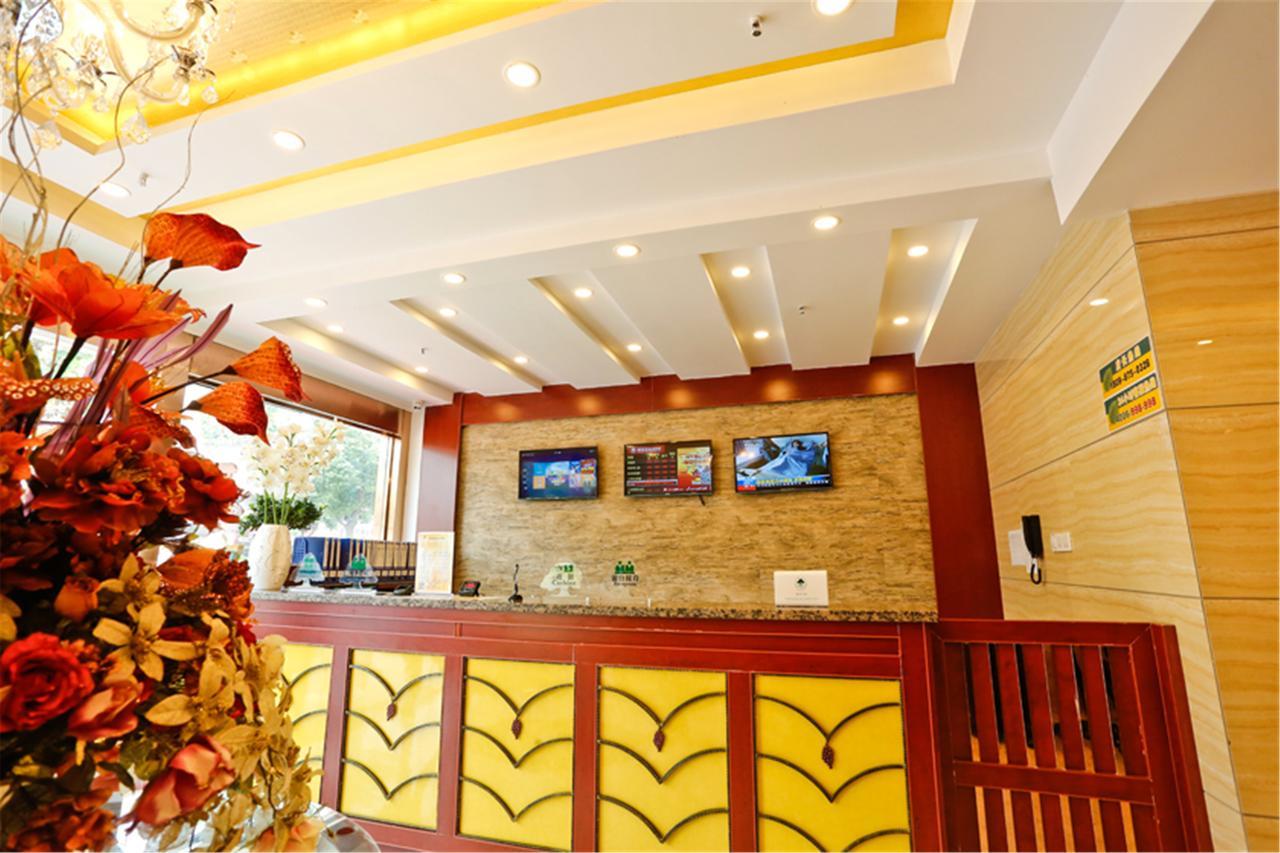 Greentree Inn Nantong Qidong Lvsi Harbour Express Hotel Eksteriør billede