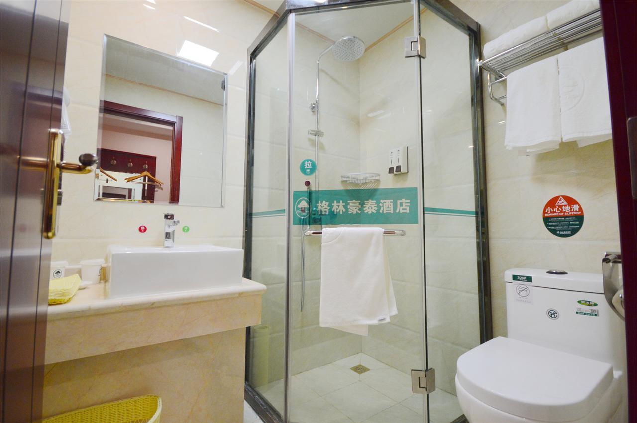 Greentree Inn Nantong Qidong Lvsi Harbour Express Hotel Eksteriør billede