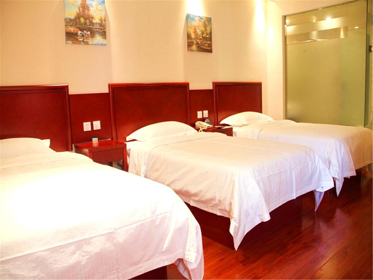 Greentree Inn Nantong Qidong Lvsi Harbour Express Hotel Eksteriør billede